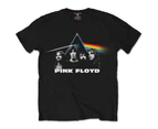 Pink Floyd Unisex Adult Dark Side Of The Moon Group Shot T-Shirt (Black) - RO2317