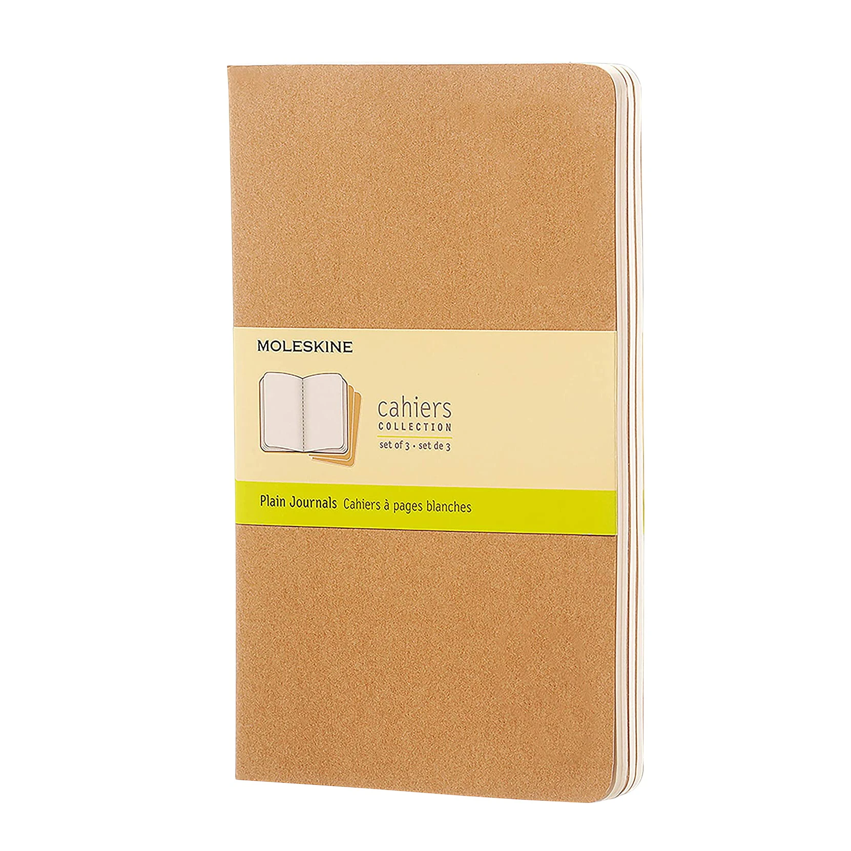 Moleskine Cahier Plain Journal (Kraft Brown) - PF3248