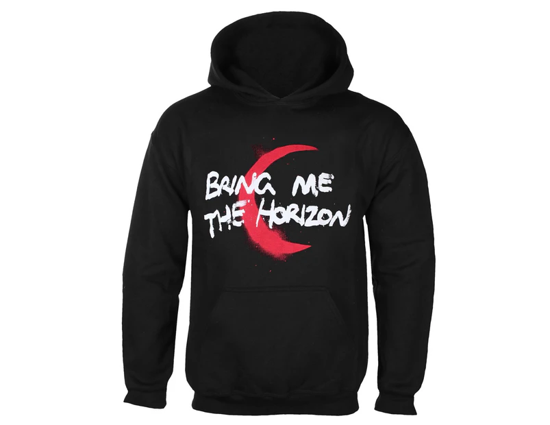 Bring Me The Horizon Unisex Adult Lost Back Print Pullover Hoodie (Black) - RO8766