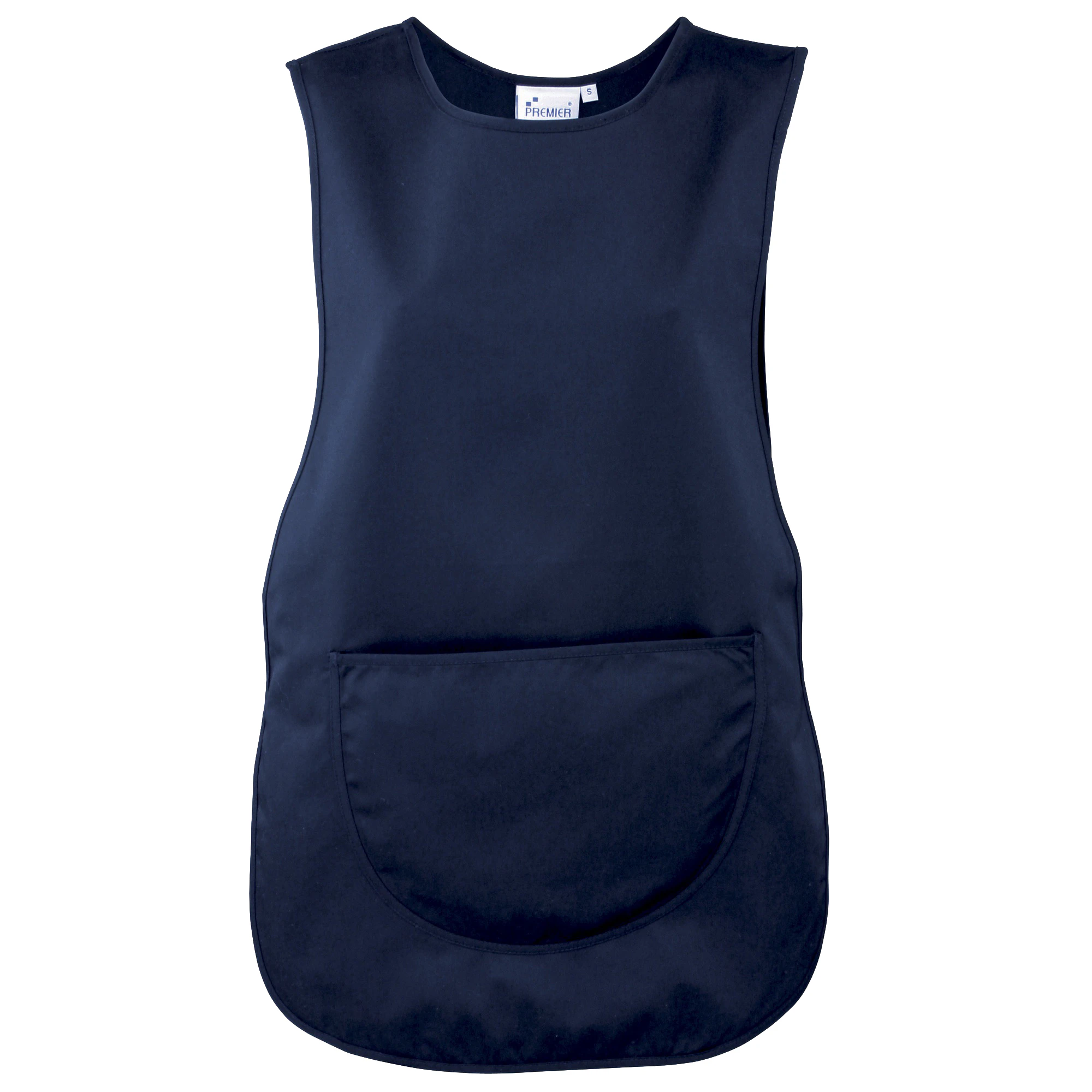 Premier Ladies/Womens Pocket Tabard / Workwear (Navy) - RW1078