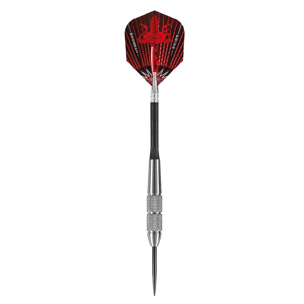 Harrows Assassin Tungsten Darts (Pack of 3) (Silver/Black/Red) - RD2970