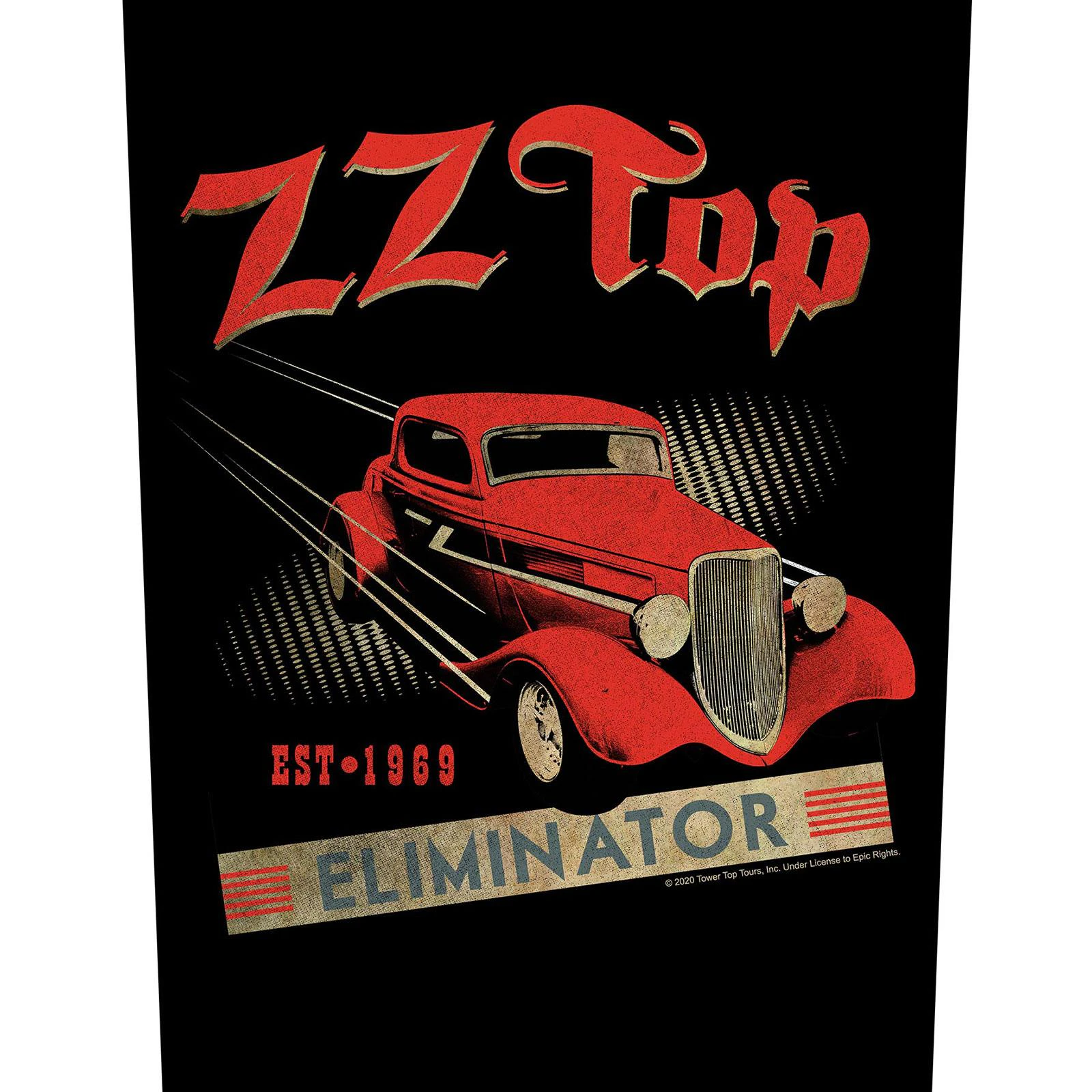 ZZ Top Eliminator Patch (Black/Red) - RO6969