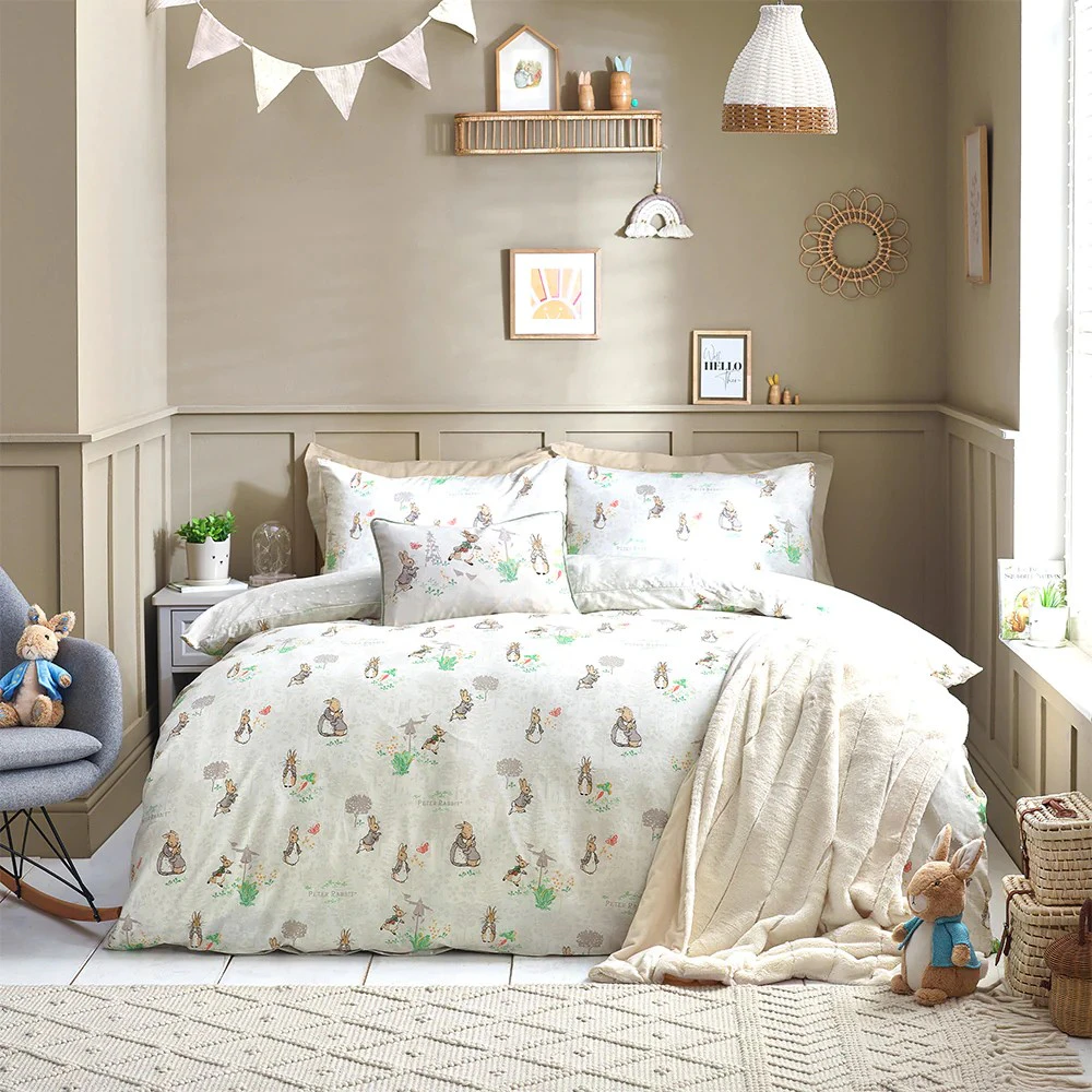 Peter Rabbit Classic Duvet Cover Set (Natural) - RV2976