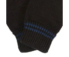 Regatta Mens Balton III Knitted Gloves (Black) - RG8336