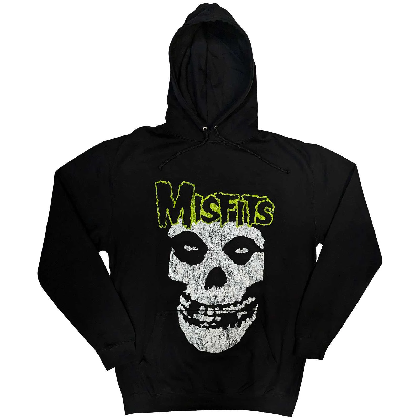 Misfits Unisex Adult Classic Vintage Hoodie (Black) - RO9659