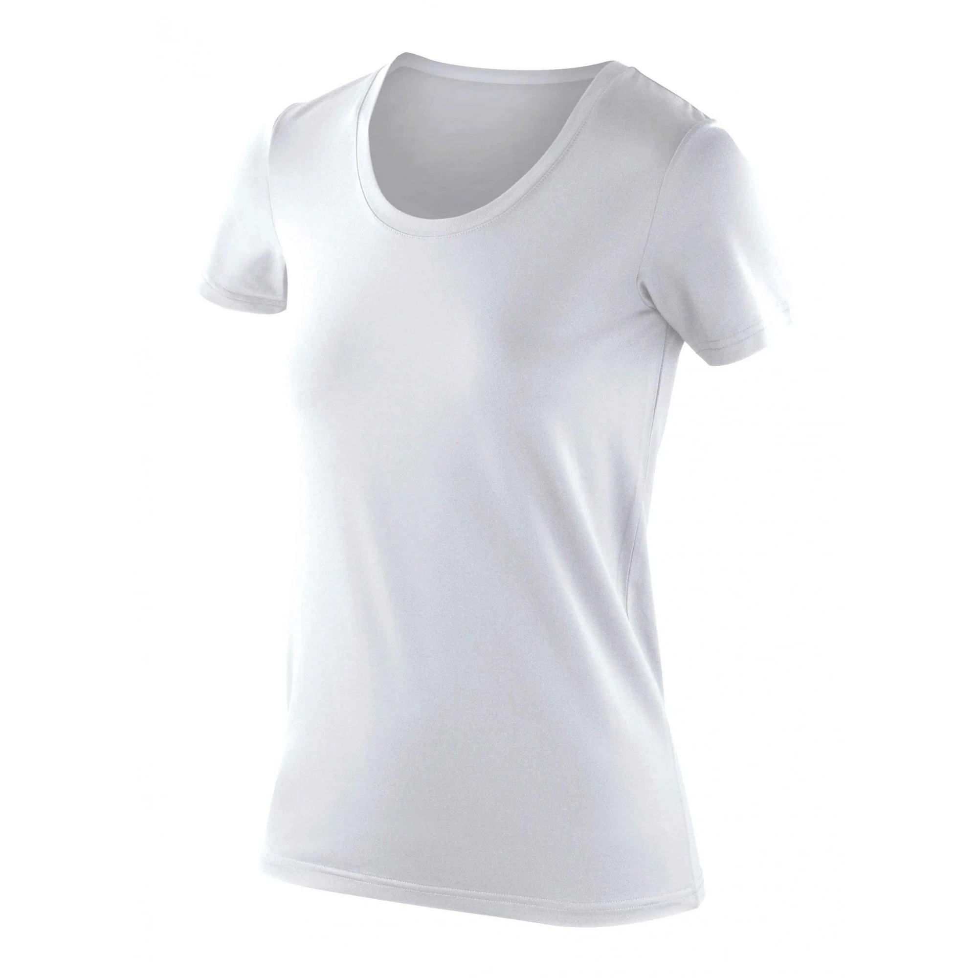 Spiro Womens Softex Super Soft Stretch T-Shirt (White) - RW5169