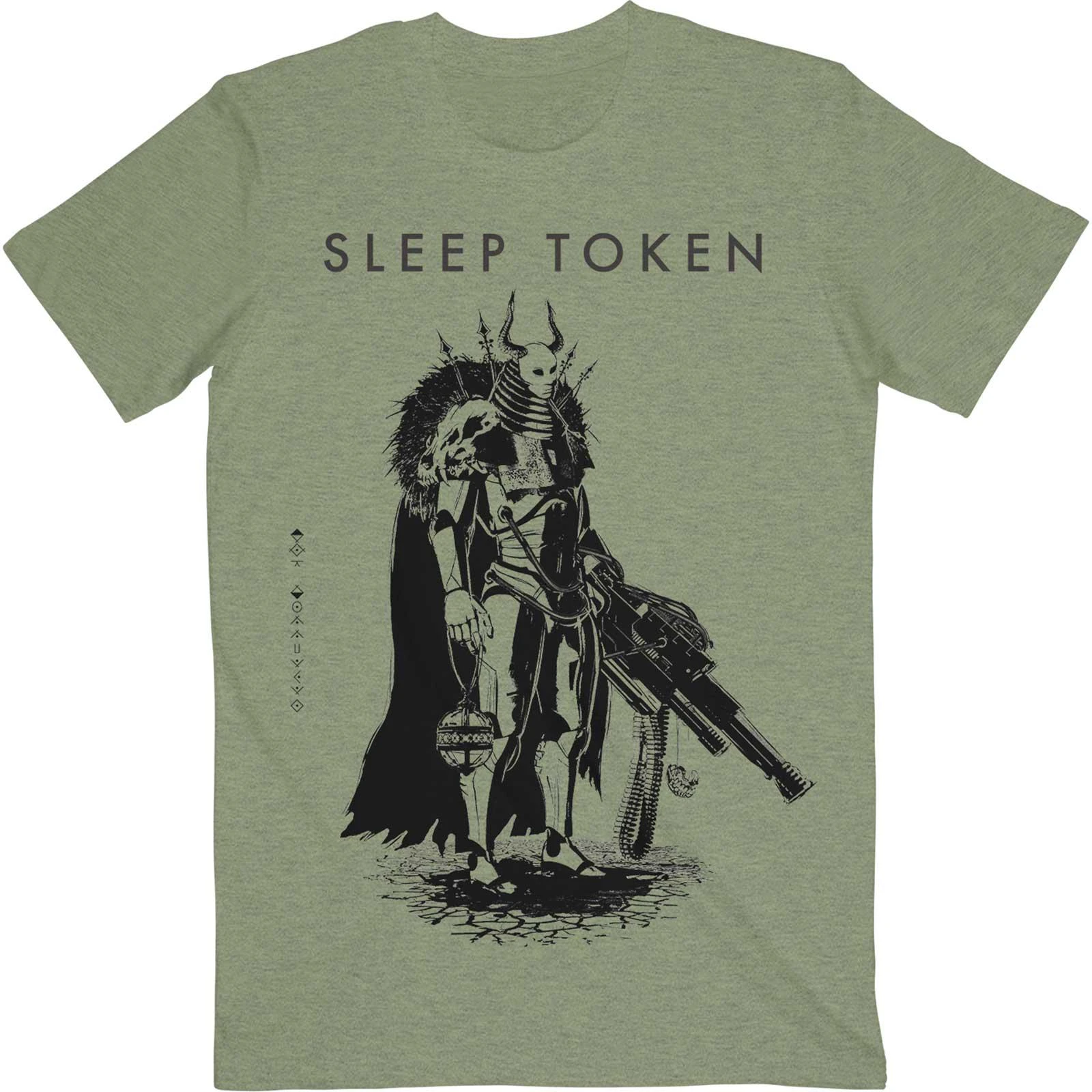 Sleep Token Unisex Adult The Summoning T-Shirt (Green) - RO9645