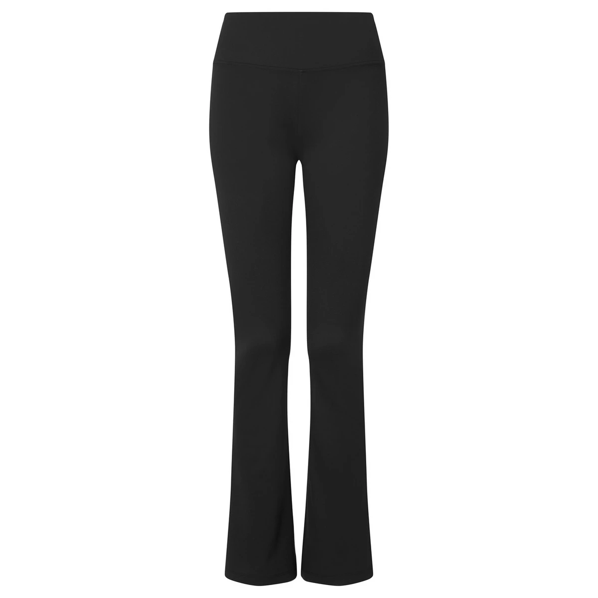 TriDri Womens Recycled Flared Leggings (Black) - RW9061