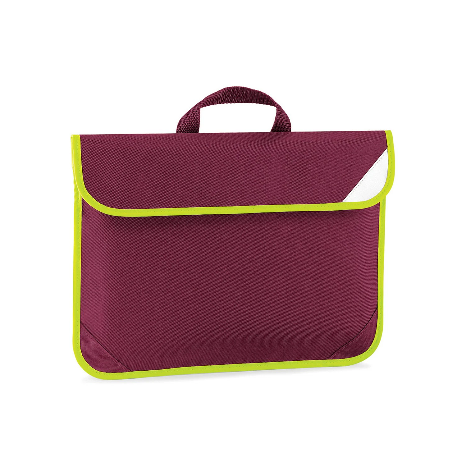 Quadra High-Vis Book Bag (Burgundy) - RW10034