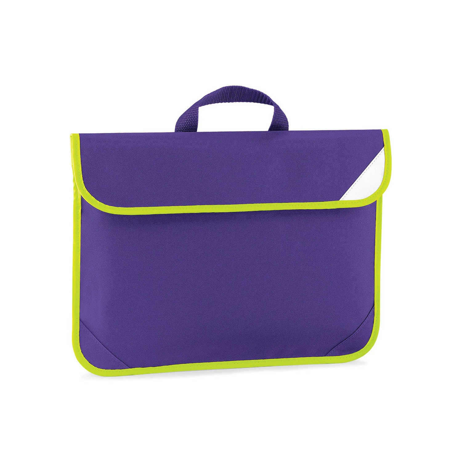 Quadra High-Vis Book Bag (Purple) - RW10034