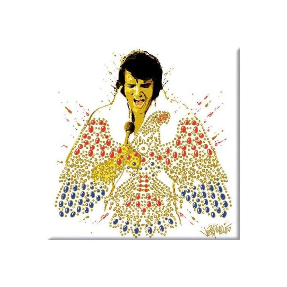 Elvis Presley American Eagle Fridge Magnet (Multicoloured) - RO8778