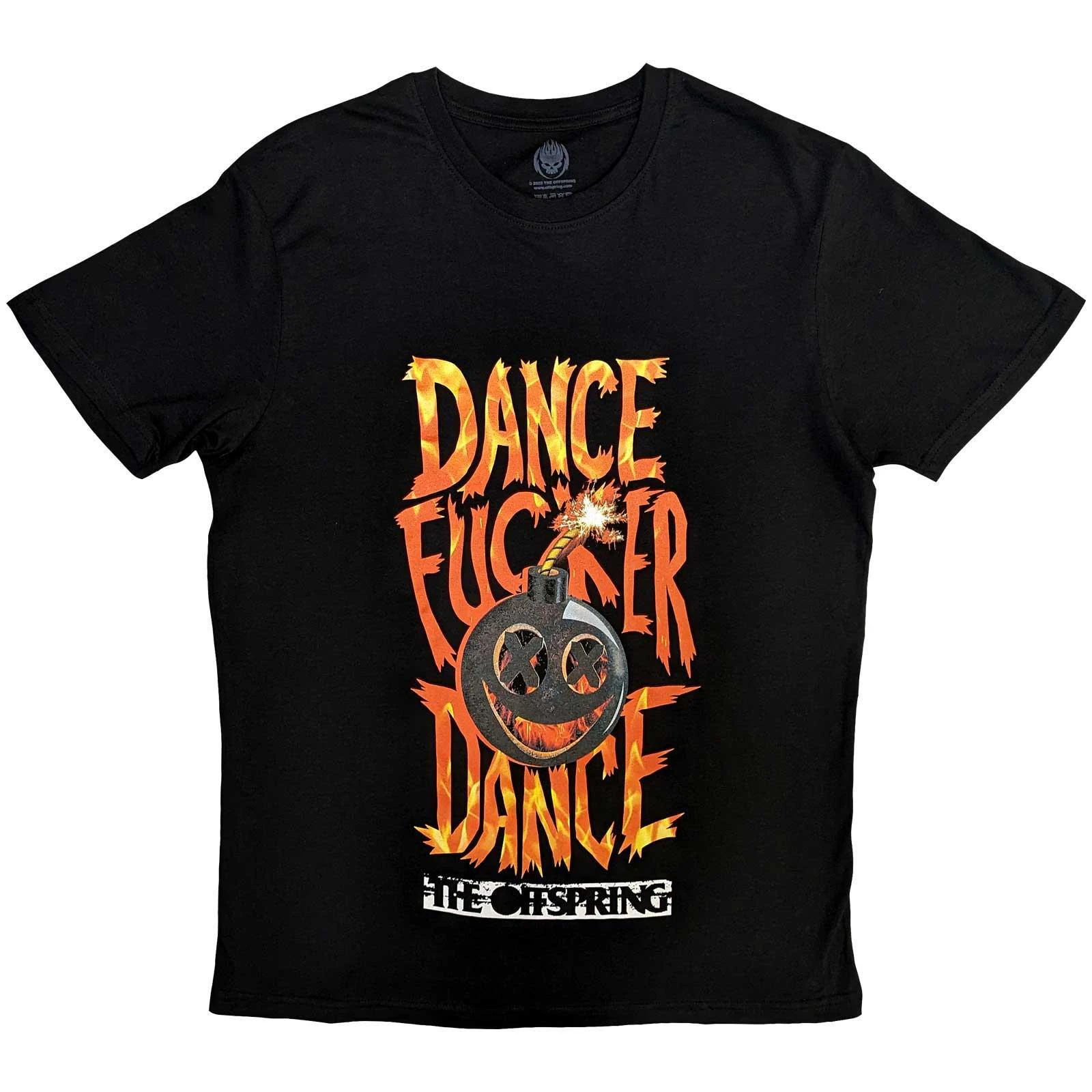 The Offspring Unisex Adult Dance Cotton T-Shirt (Black) - RO8356