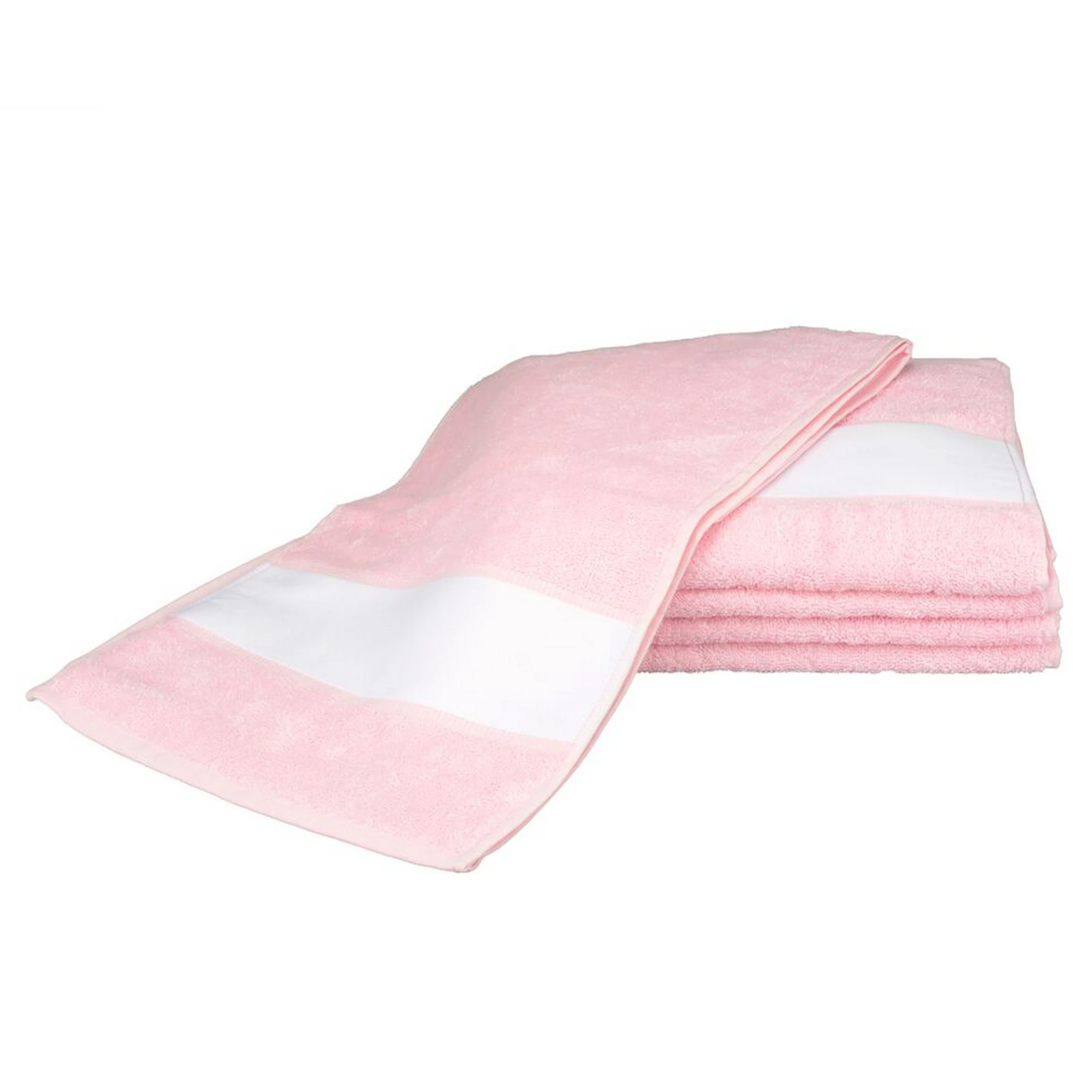 A&R Towels Subli-Me Sport Towel (Light Pink) - RW6042