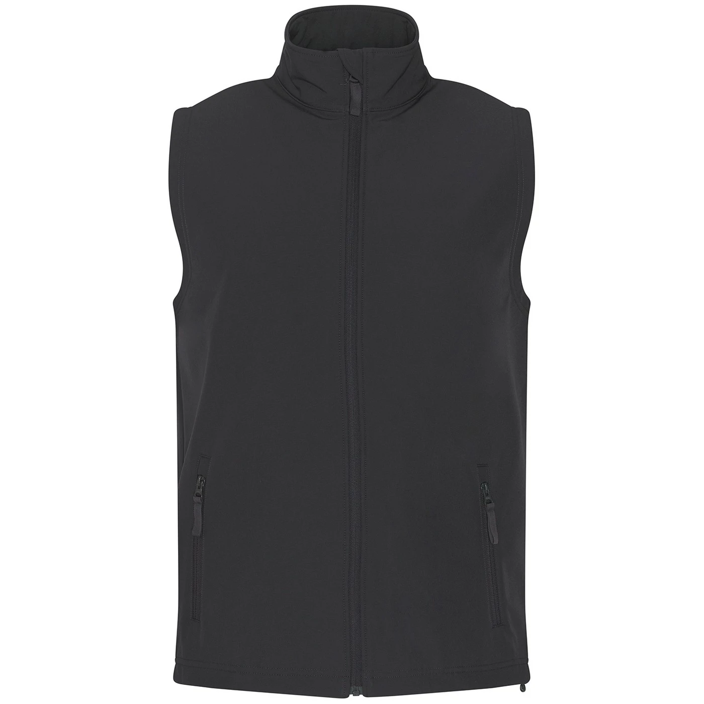 PRO RTX Mens Softshell 2 Layer Gilet (Charcoal) - RW9432