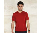 Kariban Mens Proact Sports / Training T-Shirt (Red) - RW2717