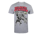 Black Panther Mens Combat Marl T-Shirt (Grey) - TV1509