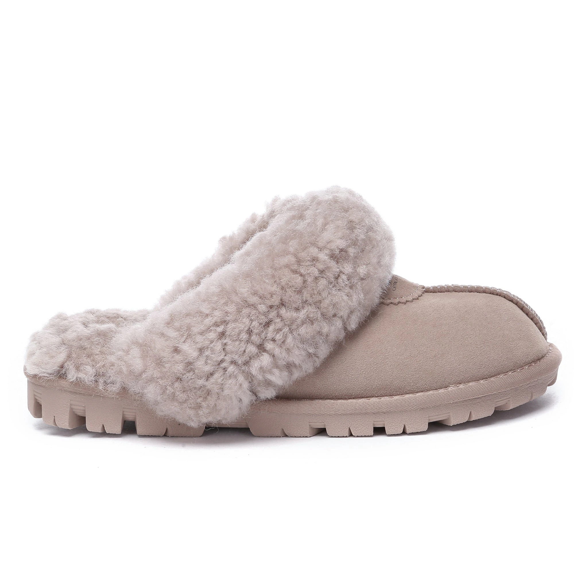 Fuzz UGG Slippers - Dawn Pink