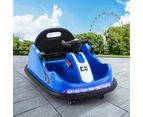 Rigo Kids Ride On Car Bumper Kart 6V Electric Toys Cars Remote Control Blue