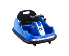 Rigo Kids Ride On Car Bumper Kart 6V Electric Toys Cars Remote Control Blue