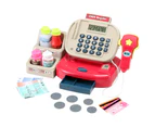 Keezi Kids Cash Register Calculator Pretend Play Shops Money Checkout Toys