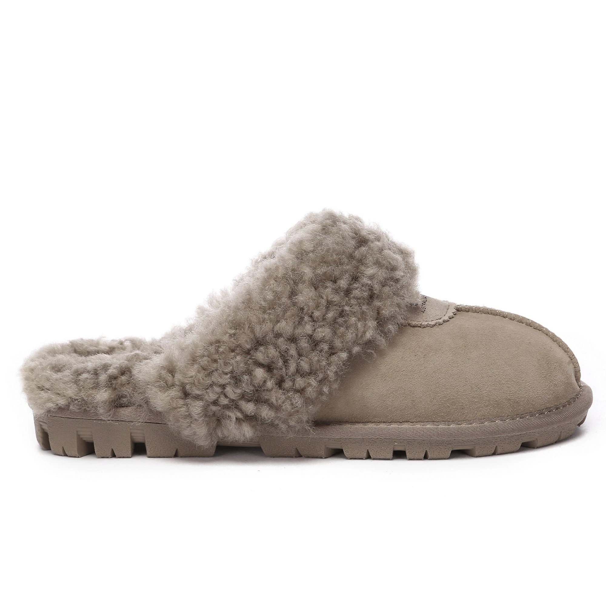 Fuzz UGG Slippers - Caribou