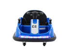 Rigo Kids Ride On Car Bumper Kart 6V Electric Toys Cars Remote Control Blue