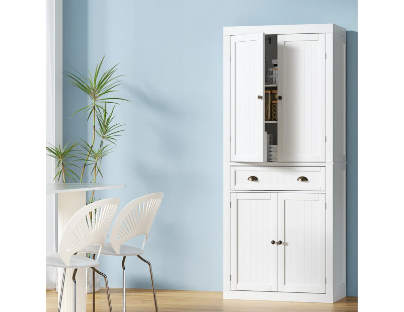 Artiss Buffet Sideboard Cupboard Cabinet White