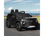 Kids Ride On Car Licensed Chevrolet Tahoe Electric Toys Horn Remote 12V Black