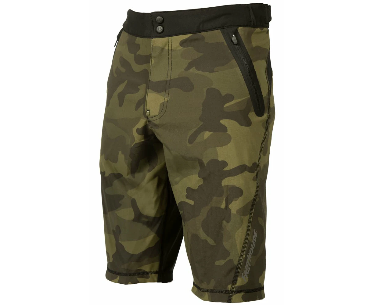 Fasthouse Youth Crossline 2.0 Bike Shorts Camo 2021