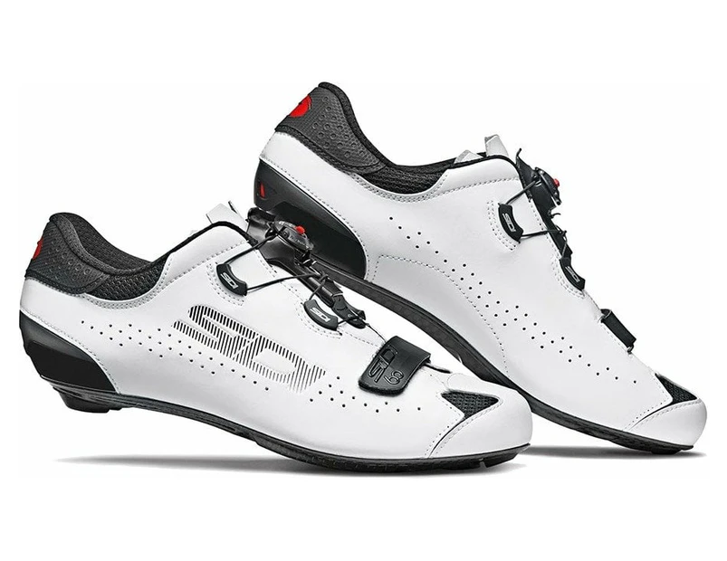 SIDI Sixty Carbon Road Bike Shoes White/Black