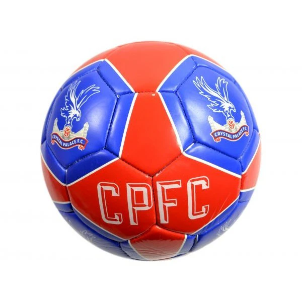 Crystal Palace FC CPFC Hexagon Mini Football (Blue/Red/White) - BS3605