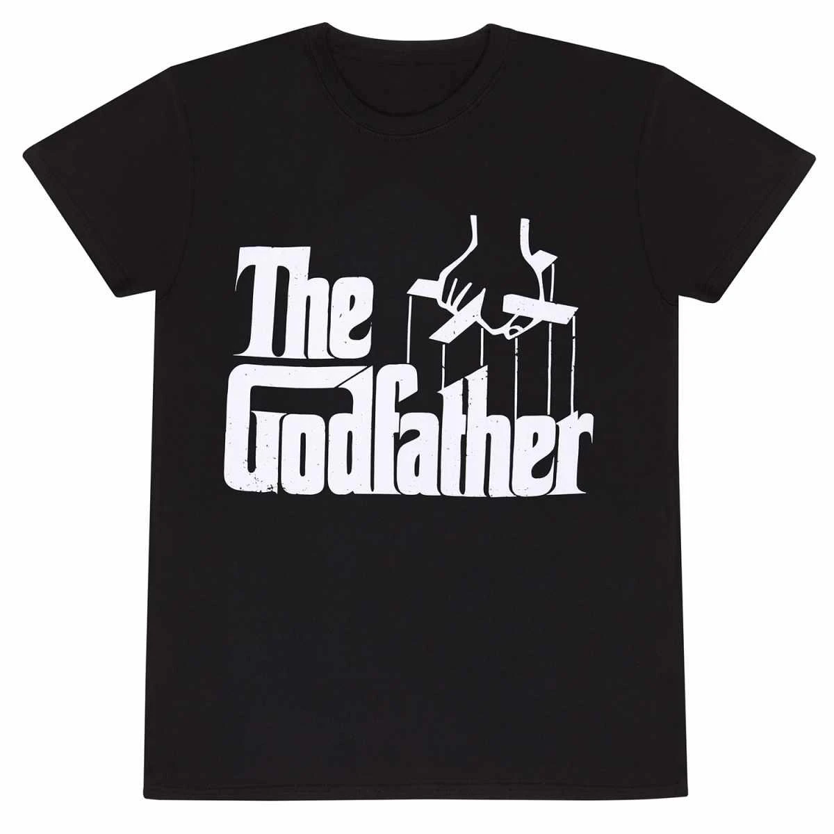 The Godfather Unisex Adult Logo T-Shirt (Black) - HE1547