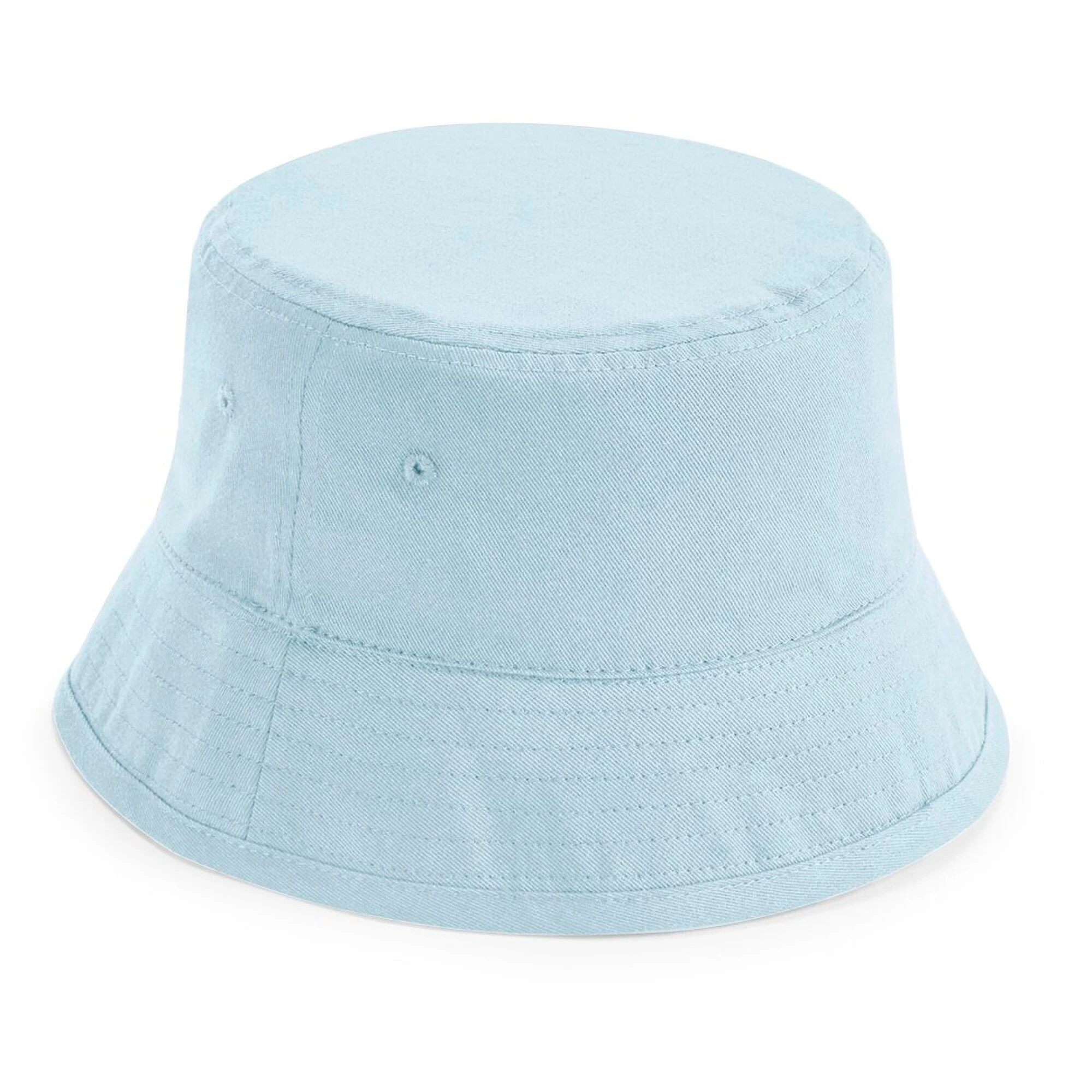 Beechfield Childrens/Kids Organic Cotton Bucket Hat (Powder Blue) - PC4964