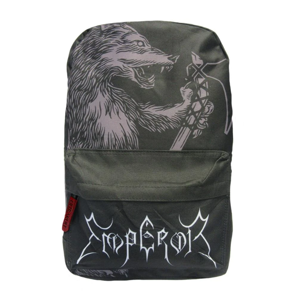 Emperor Wolf Logo Backpack (Black) - PH2571