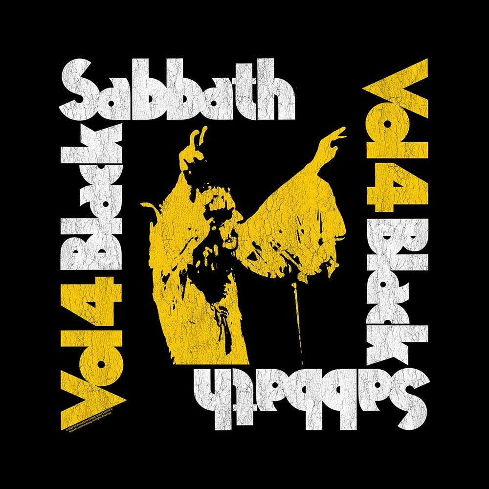 Black Sabbath Unisex Adult Vol 4 Bandana (Black) - RO10922