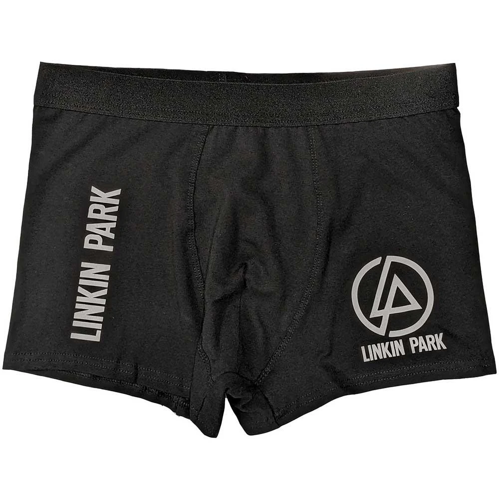 Linkin Park Unisex Adult Concentric Boxer Shorts (Black) - RO10288