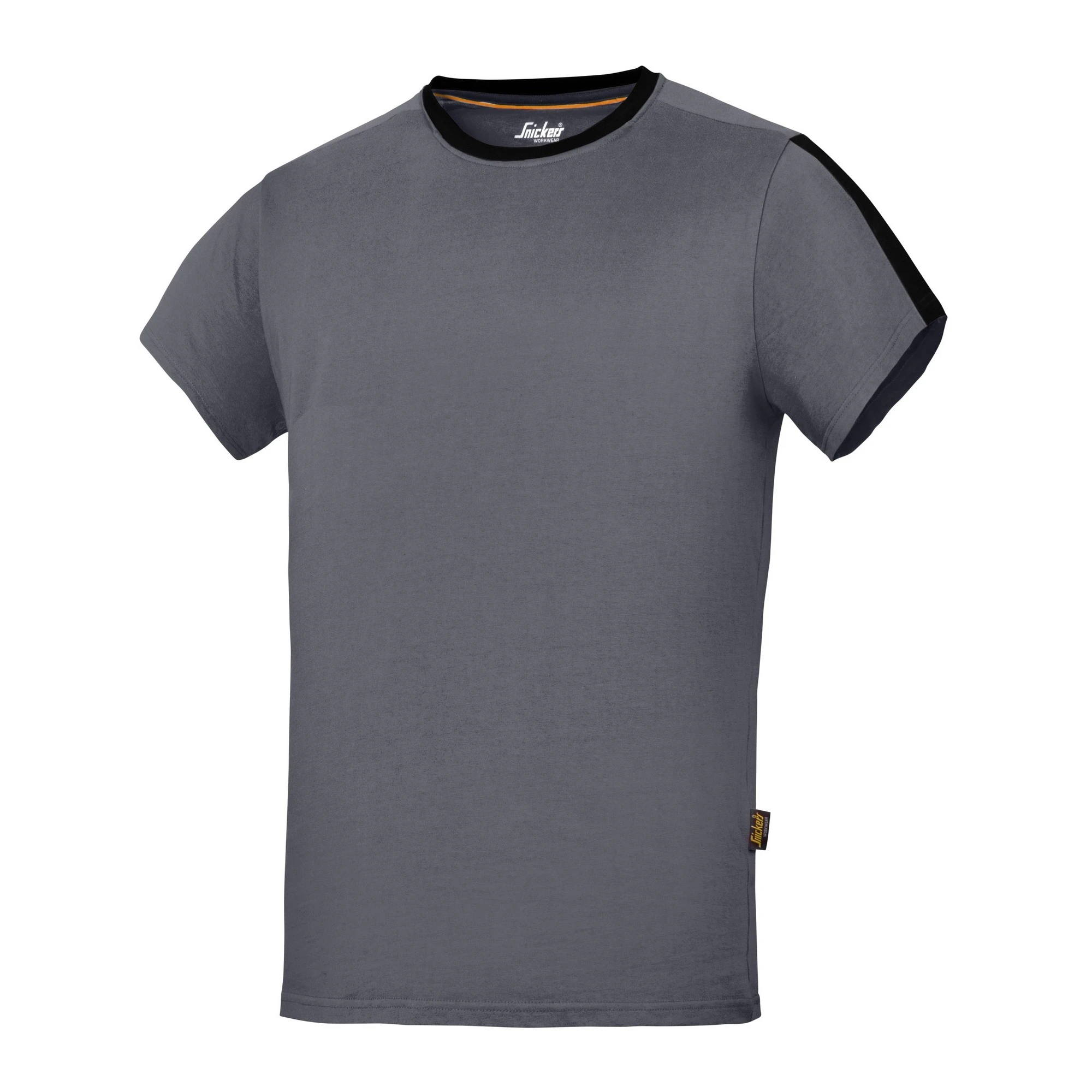 Snickers Mens AllroundWork Short Sleeve T-Shirt (Steel Grey/Black) - RW5482