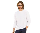 Fruit of the Loom Mens Original Long-Sleeved T-Shirt (White) - RW9300