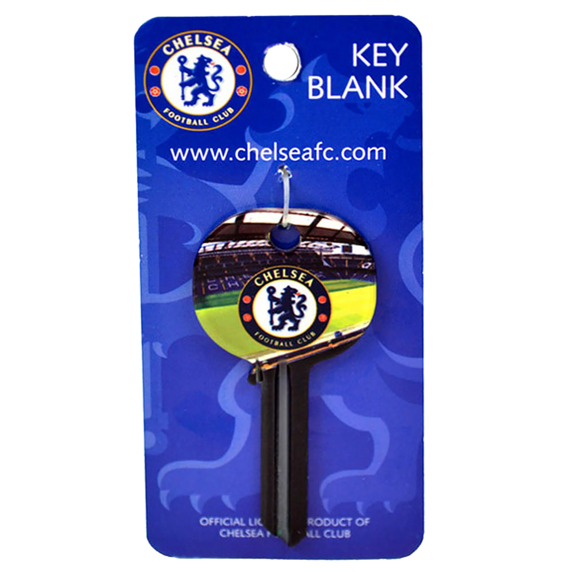 Chelsea FC Official Football Crest Key Blank (Multicoloured) - SG1076