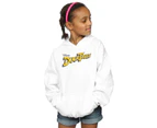 Disney Girls Duck Tales Logo Hoodie (White) - BI5618