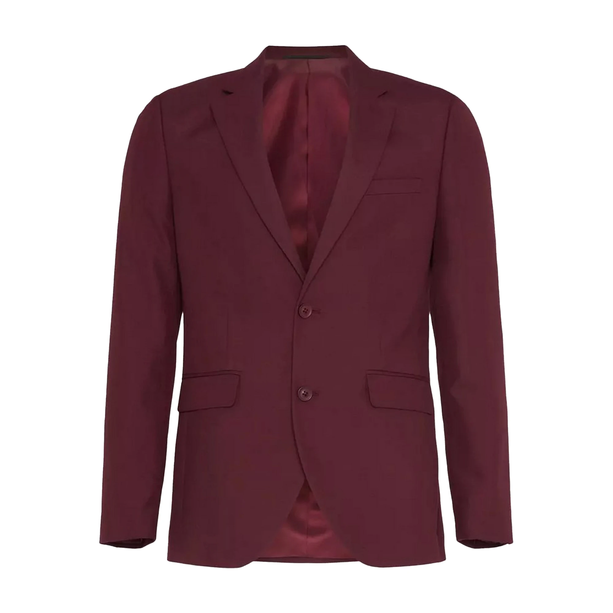 Burton Mens Slim Suit Jacket (Burgundy) - BW1020