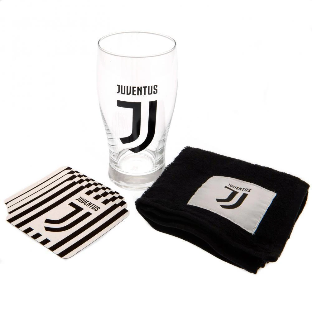 Juventus FC Mini Bar Set (Black/White) - BS2864