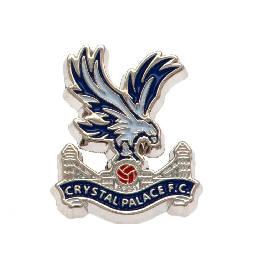 Crystal Palace FC Crest Badge (White/Blue/Silver/Red) - BS2626