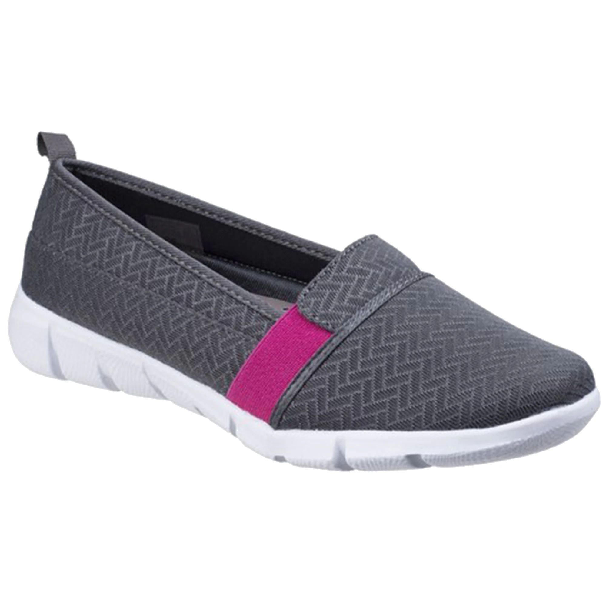 Fleet & Foster Womens Canary Summer Shoes (Grey) - FS5102