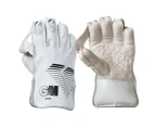 Gunn And Moore Childrens/Kids 606 Leather Palm 2023 Wicket Keeper Gloves (White) - CS1608