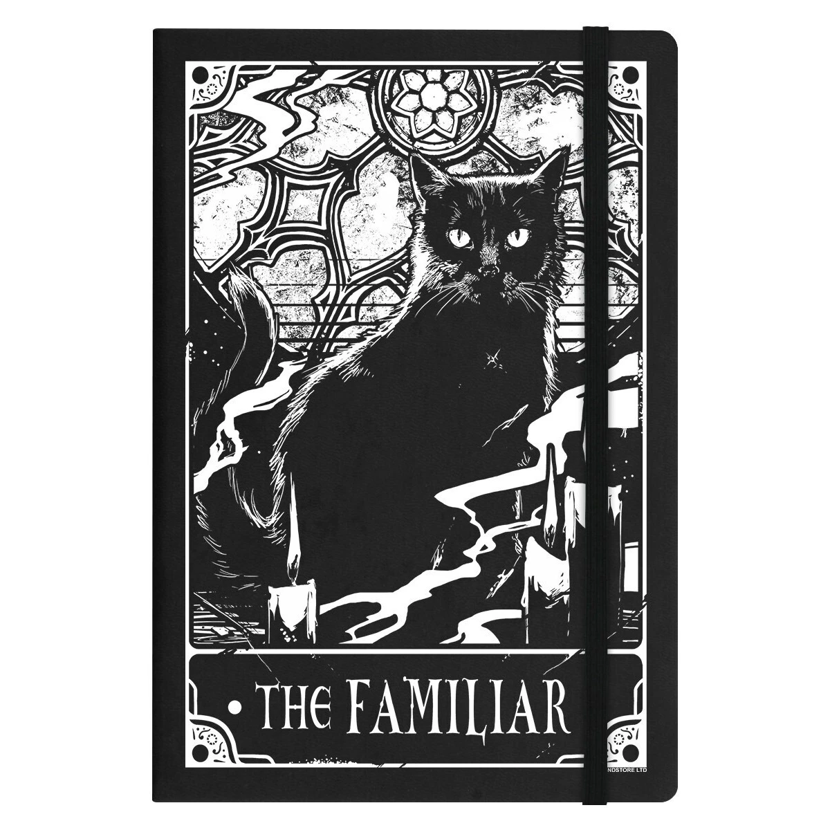 Deadly Tarot The Familiar Notebook (Black/White) - GR5739