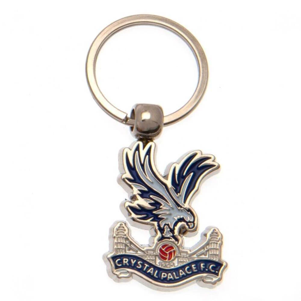 Crystal Palace FC Crest Enamel Keyring (Blue/Red) - BS2824