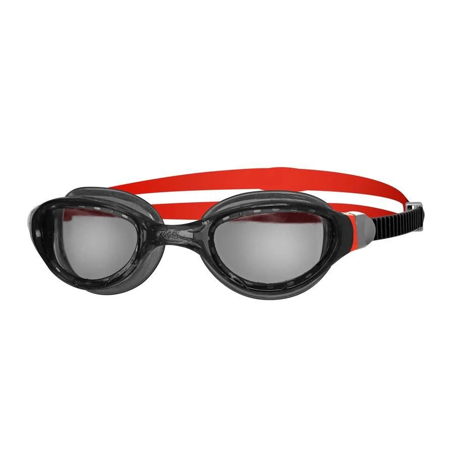 Zoggs Unisex Adult Phantom 2.0 Swimming Goggles (Black/Red) - CS1438