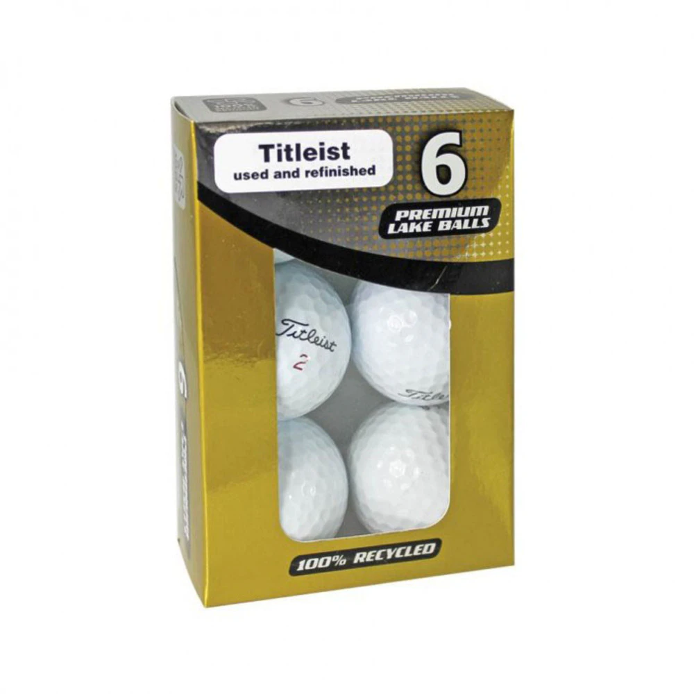 Titleist Golf Balls (Pack of 6) (White) - CS143