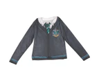 Harry Potter Womens Slytherin Costume Top (Blue) - BN4665